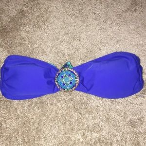 Target bandeau bikini top
